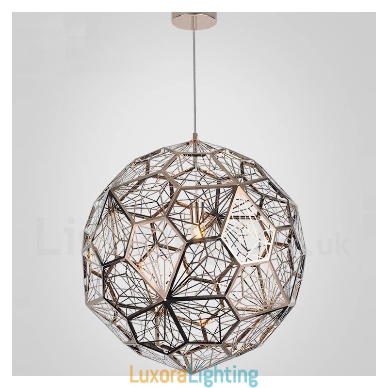 Designer Touch Decorative Modern Contemporary 1 Light Globe Pendant Light