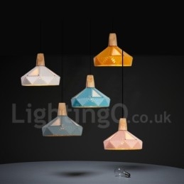 Designer Touch Decorative Single 1 Light Modern Contemporary Multi Colors Pendant Light