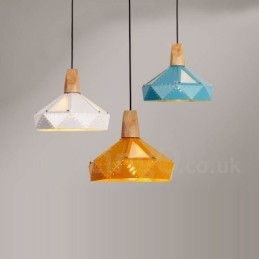 Designer Touch Decorative Single 1 Light Modern Contemporary Multi Colors Pendant Light