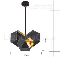 Designer Touch Decorative 3 Light Modern Contemporary Pendant Light
