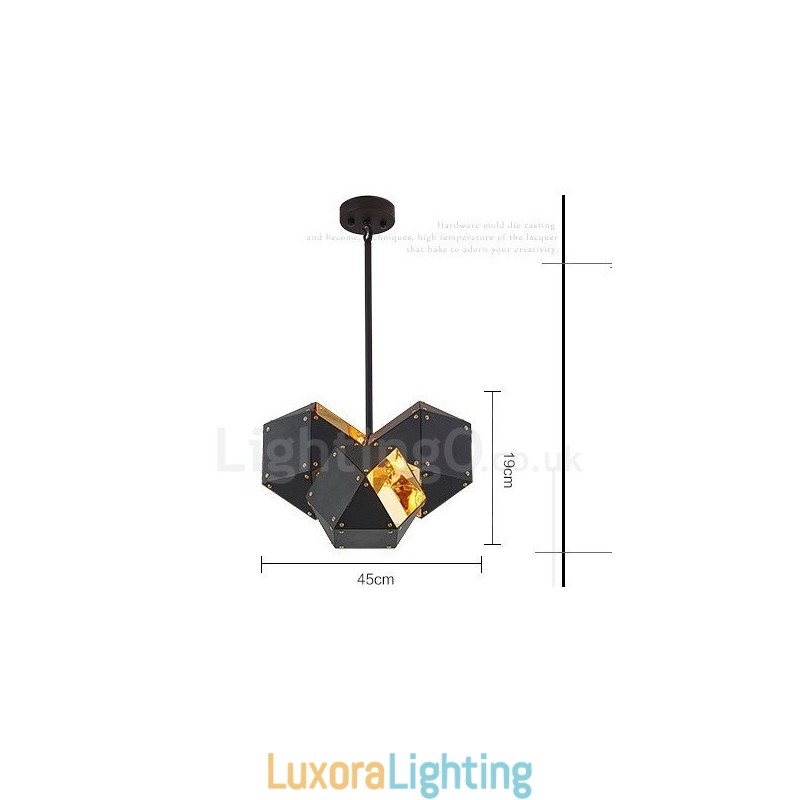 Designer Touch Decorative 3 Light Modern Contemporary Pendant Light