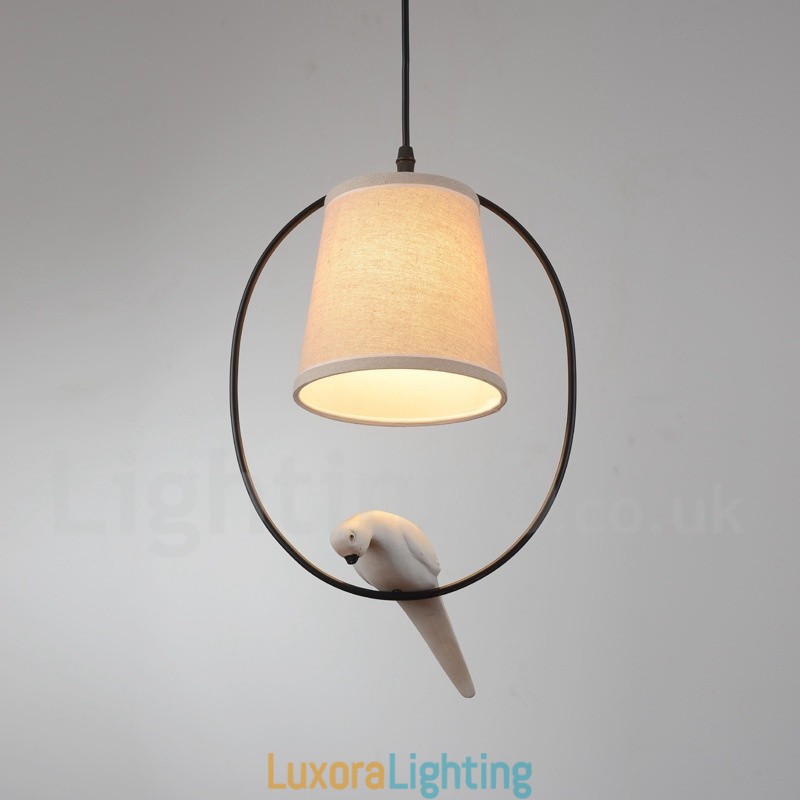 Designer Touch Decorative 1 Light Rustic Lodge Vintage Pendant Light