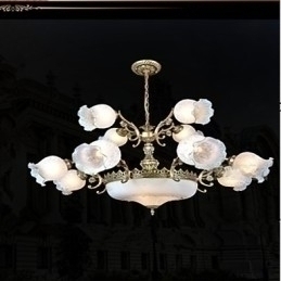 Designer Touch Decorative Chandelier Traditional Classic Vintage Retro Metal