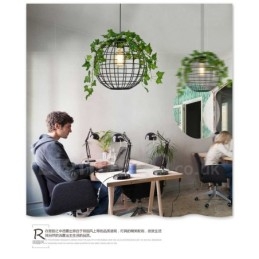 Designer Touch Decorative Country Vintage Globe Pendant Light