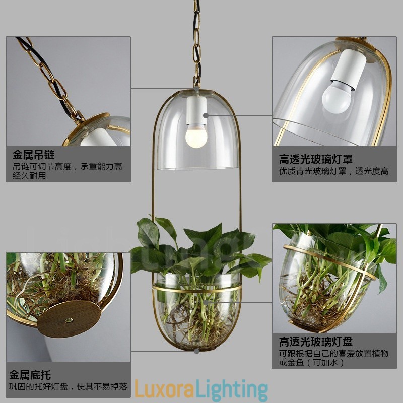 Designer Touch Decorative Rustic Lodge Metal Glass Pendant Light