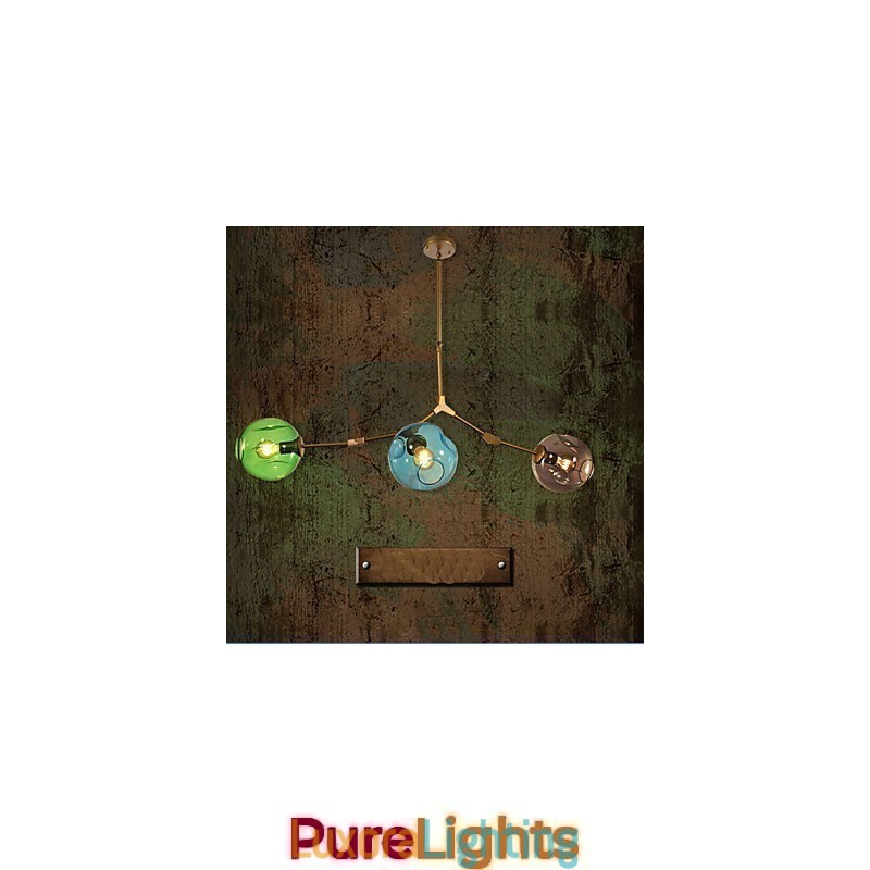 Designer Touch Decorative Art Color Glass Bulb Pendant