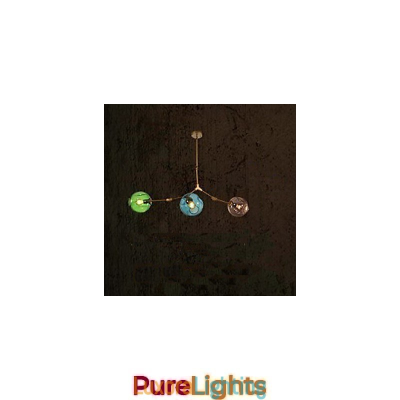 Designer Touch Decorative Art Color Glass Bulb Pendant