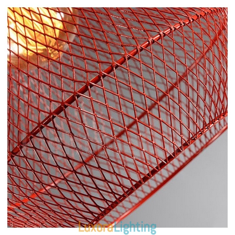 Designer Touch Decorative 1 Light Metal Concrte Rustic Lodge Pendant Light