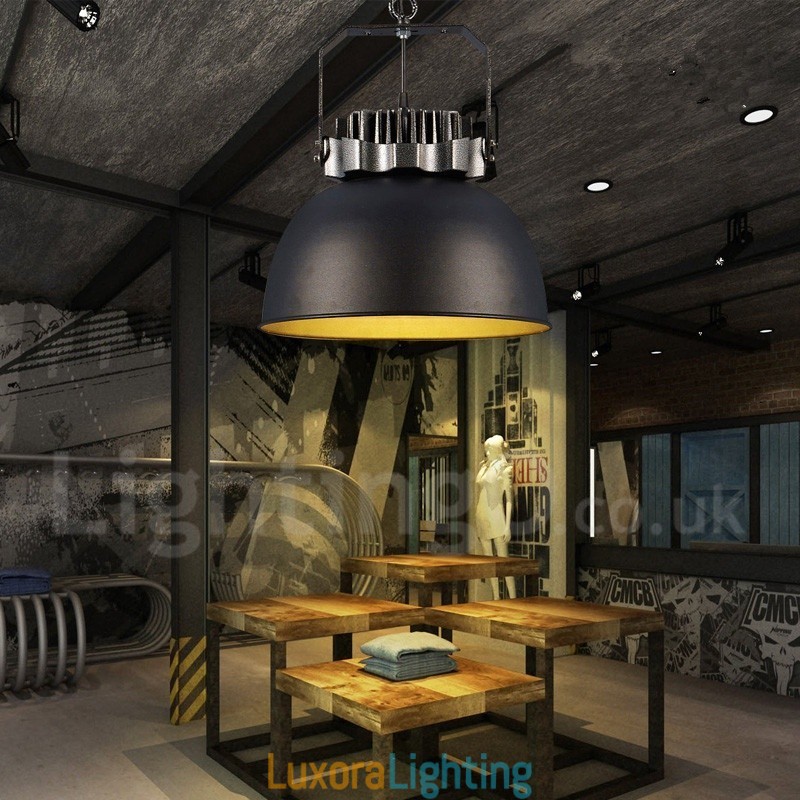 Designer Touch Decorative Black Country Vintage Metal Pendant Light