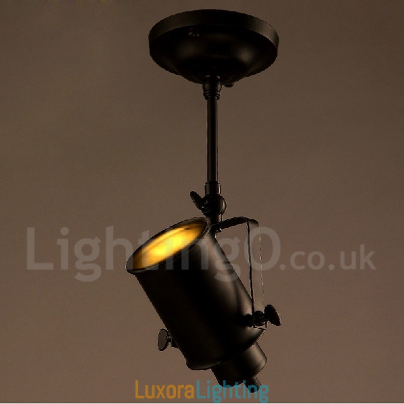 Designer Touch Decorative Rustic Lodge 1 Light Spot Lights