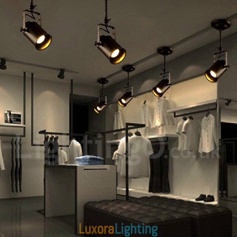 Designer Touch Decorative Rustic Lodge 1 Light Spot Lights