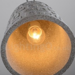 Designer Touch Decorative Retro Vintage Concrte 1 Light Pendant Light