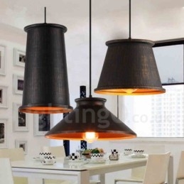 Designer Touch Decorative Retro Vintage 1 Light Metal Pendant Light