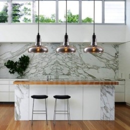 Designer Touch Decorative Retro Vintage 1 Light Pendant Light with Glass Shade