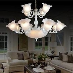 Designer Touch Decorative Chandelier Traditional Classic Vintage Retro Metal