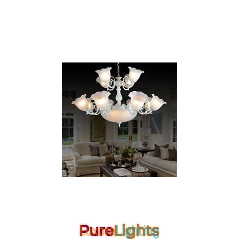 Designer Touch Decorative Chandelier Traditional Classic Vintage Retro Metal