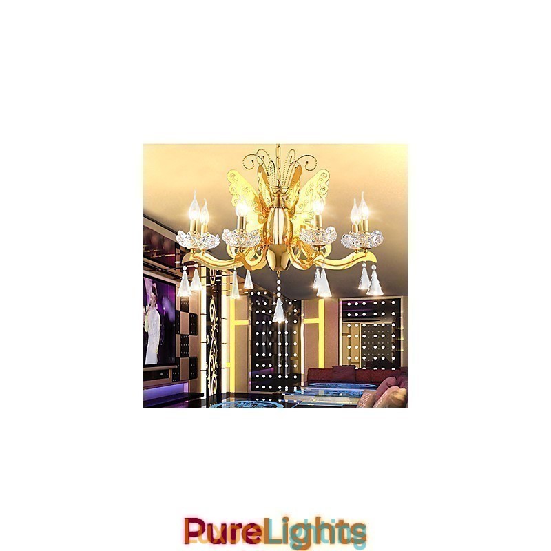 Designer Touch Decorative Chandelier Modern Contemporary Metal