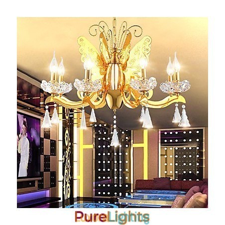 Designer Touch Decorative Chandelier Modern Contemporary Metal
