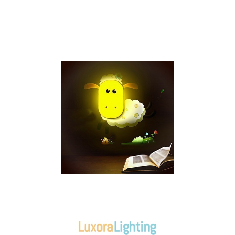 Designer Touch Decorative Creative Spirit Intelligent Light Control Small Night Light Children Wall Lamp Lights