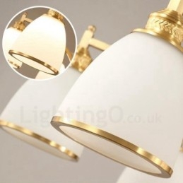 Designer Touch Decorative 5 Light Rustic Lodge Integrated Metal Copper Chandelier