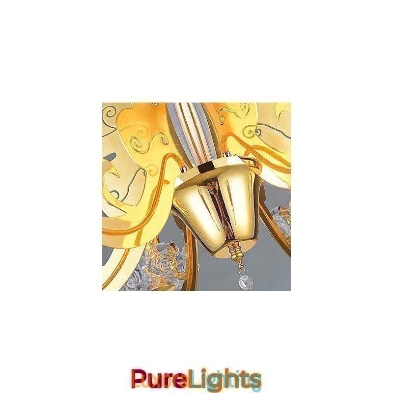 Designer Touch Decorative Chandelier Modern Contemporary Metal