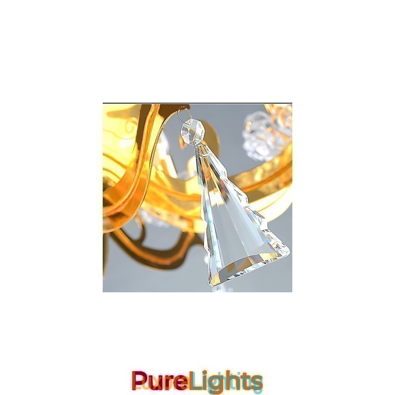 Designer Touch Decorative Chandelier Modern Contemporary Metal