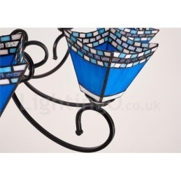 Designer Touch Decorative 3 Light Mediterranean Style Integrated Metal Chandelier