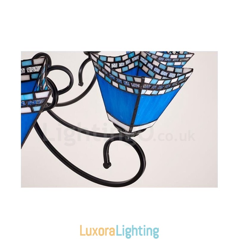 Designer Touch Decorative 3 Light Mediterranean Style Integrated Metal Chandelier