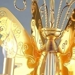 Designer Touch Decorative Chandelier Modern Contemporary Metal