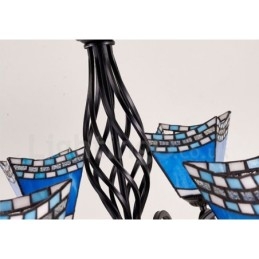 Designer Touch Decorative 8 Light Mediterranean Style Integrated Metal Chandelier