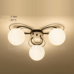 Designer Touch Decorative 3 Light Rustic Lodge Integrated Chandelier