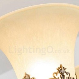 Designer Touch Decorative 8 Light Rustic Lodge Integrated Metal Chandelier