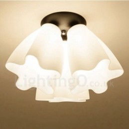 Designer Touch Decorative 3 Light Rustic Lodge Integrated Chandelier