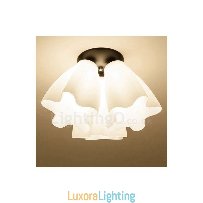 Designer Touch Decorative 3 Light Rustic Lodge Integrated Chandelier