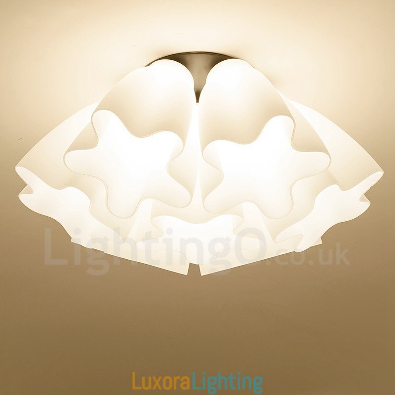 Designer Touch Decorative 7 Light Rustic Lodge Integrated Chandelier