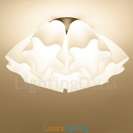 Designer Touch Decorative 7 Light Rustic Lodge Integrated Chandelier