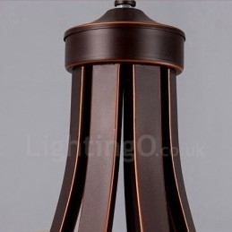 Designer Touch Decorative 8 Light Rustic Lodge Integrated Metal Chandelier