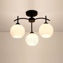 Designer Touch Decorative 3 Light Traditional Classic Integrated Chandelier