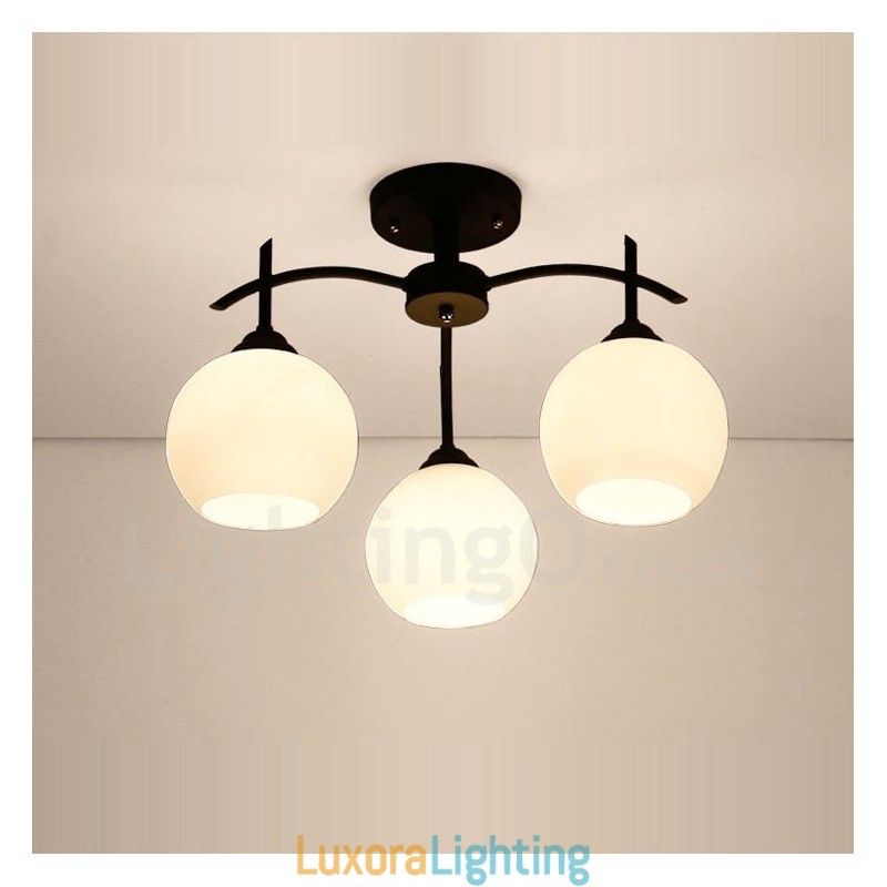 Designer Touch Decorative 3 Light Traditional Classic Integrated Chandelier