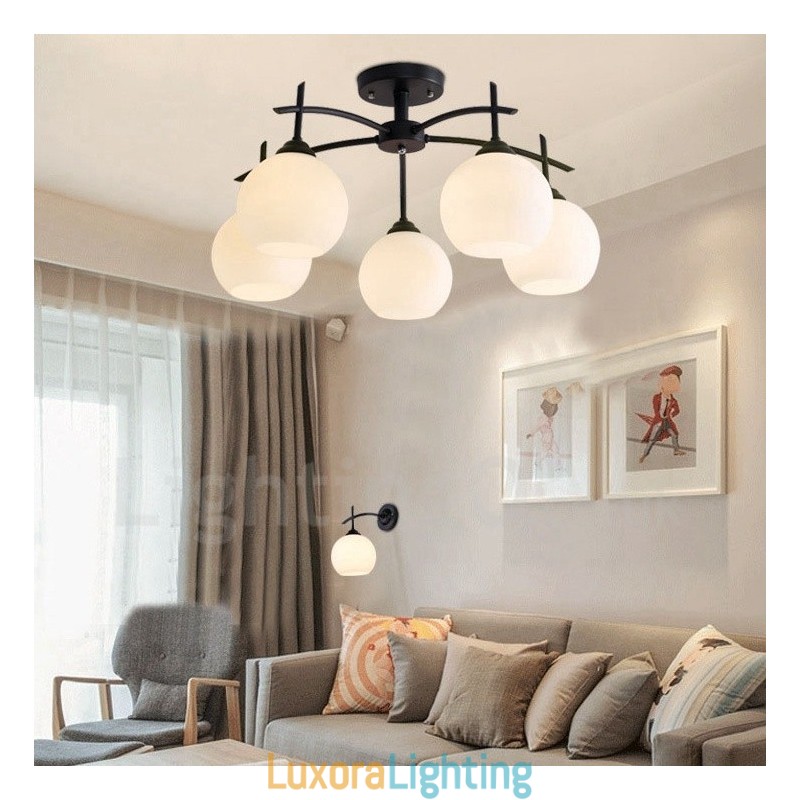 Designer Touch Decorative 5 Light Traditional Classic Integrated Chandelier