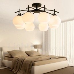 Designer Touch Decorative 8 Light Traditional Classic Integrated Chandelier