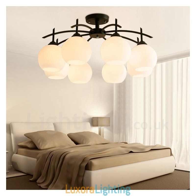 Designer Touch Decorative 8 Light Traditional Classic Integrated Chandelier