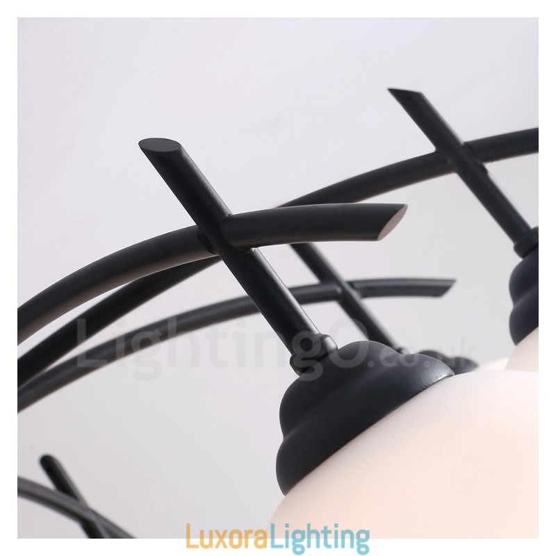 Designer Touch Decorative 8 Light Traditional Classic Integrated Chandelier