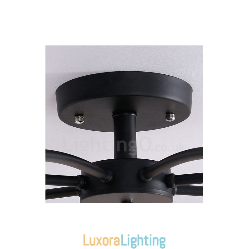 Designer Touch Decorative 8 Light Traditional Classic Integrated Chandelier