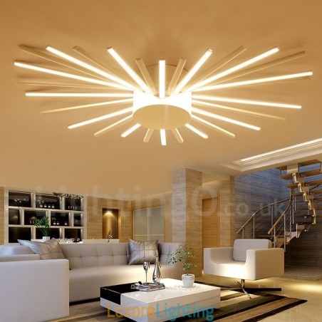 Designer Touch Decorative 28 Light Modern Contemporary Integrated Metal Chandelier