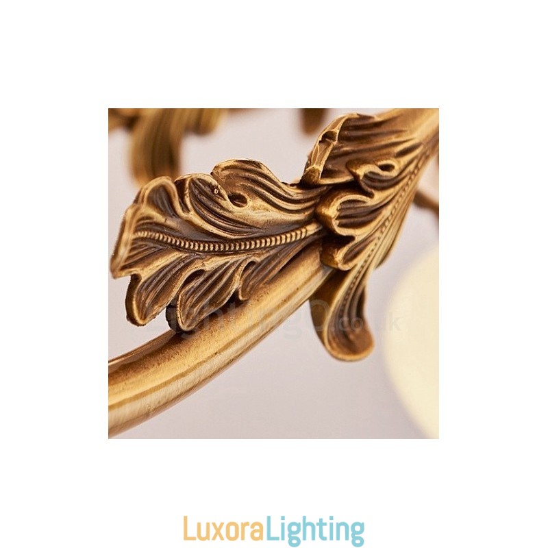 Designer Touch Decorative 15 Light Traditional Classic Integrated Metal Luxury Chandelier