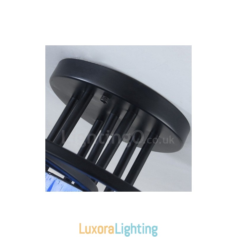 Designer Touch Decorative 9 Light Mediterranean Style Integrated Chandelier