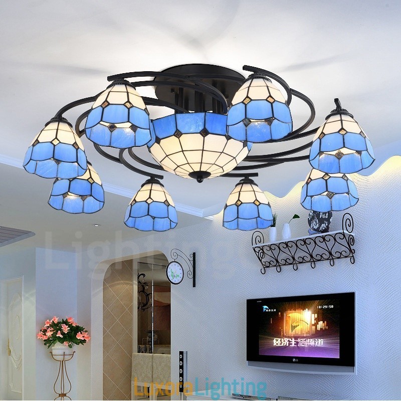 Designer Touch Decorative 11 Light Mediterranean Style Integrated Chandelier