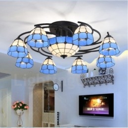 Designer Touch Decorative 11 Light Mediterranean Style Integrated Chandelier