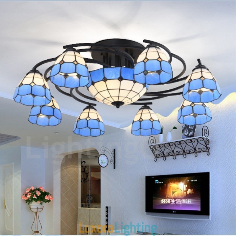 Designer Touch Decorative 11 Light Mediterranean Style Integrated Chandelier
